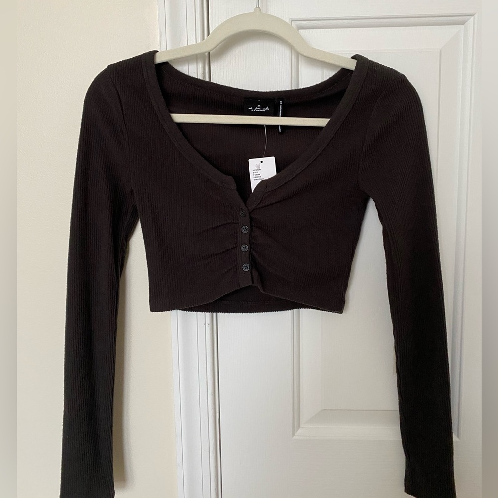 Out From Under Sherry Cropped Cardigan